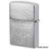 brushed chrome zippo zadni strana