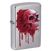 21953 skull design zippo zapalovac
