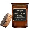 Zippo Sviečka "Spirit Candle - Dark Rum & Oak"