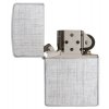 linen weave zippo zapalovac 27063