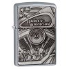 25030 zippo harley davidson motor flag