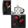 Anne Stokes Rose Skull Zippo