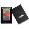 25648 neon pattern zippo 4
