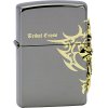 Side Tribal Cross Emblem Zippo zapalovač 28158