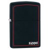 26117 zippo black matte border