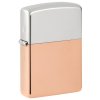 28029 bimetal zippo sterling silver lid