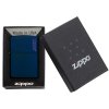 26098 zippo navy matte logo zapalovac 3