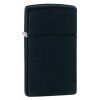 26111 slim black matte zippo