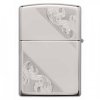 Sterling Silver Diagonal Filigree Zippo 28025  Stříbrný Zippo zapalovač