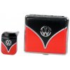 Set tabatierky a zapaľovača VW - červená