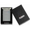 Flat Grey Zippo Logo 26948