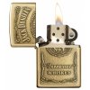 jack daniels label brass zippo 24146 3
