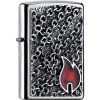 Zippo Flame With Chains Emblem 21878