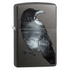 Double Exposed Raven Zippo 26016