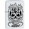ZIPPO FLAMING SKULL 26635