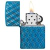 Armor® High Polish Blue Diamonds Zippo 26884