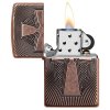 Armor® Deep Carve Cross Design Zippo 27163