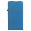 zippo high polish blue slim predni strana