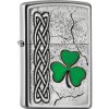 Irish Shamrock Emblem Zippo 20414