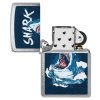 zippo shark design zapalovac 5