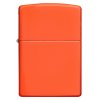 26690 neon orange zippo 2