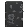 flower skull design zippo zapalovac 26199 9