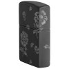 flower skull design zippo zapalovac 26199 6