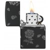 flower skull design zippo zapalovac 261994
