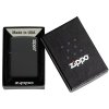 26092 zippo logo black matte zapalovac 4