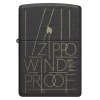 line art zippo design zapalovac 66001 3