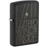 line art zippo design zapalovac 66001