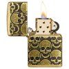 29061 Cackling Cranium Design Zippo zapalovac 3