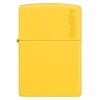 sunflower zippo logo zapalovac 3