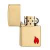 zippo flame red zapalovac 2