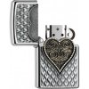 Zippo Heart Emblem 25542