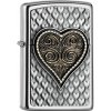 Zippo Heart Emblem 25542
