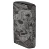 psychedelic skull zippo zapalovac 66067 2