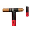 Crocodile Avanti Triple Jet Flame Cigar Lighter – Red