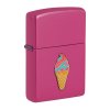 ice cream zippo foodie zapalovač