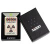 6073 Glowing Positivity Design Zippo Zapalovac 5