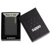 26208 Black Crackle Zippo Logo 4