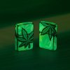 Glowing Leaves Design Zippo 2