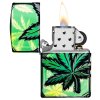 Glowing Leaves Design Zippo 4