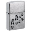 21971 Footprints Design Zippo zapalovac