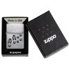 21971 Footprints Design Zippo zapalovac 4