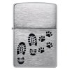 21971 Footprints Design Zippo zapalovac 2