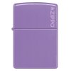 66081 Smoky Lavender Zippo Logo 2