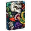 Zippo Psychedelic Skull Design 7650