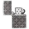 Cross Pattern Antique Silver Zippo zapalovac 4
