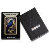 23021 Zippo Stained Glass Raven Design 5